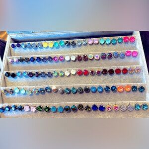 JoJo Loves You Earrings 55 pair lot